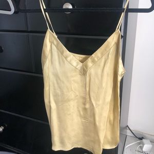 Wilfred Gold Silk Cami